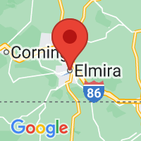 Map of Elmira NY US